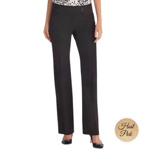 WHBM Seasonless Bootcut Black Pants